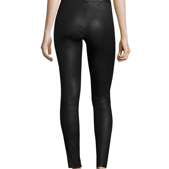 Alice + Olivia lamb leather leggings - Picture 2 of 5